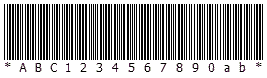 Code 39 Extended