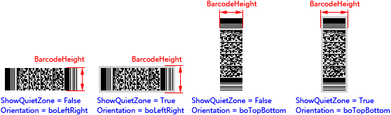 BarcodeHeight property