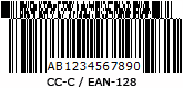 EAN.UCC composite barcode symbol (CC-C)