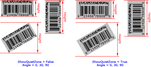 Height parameter (CC-A, CC-B; TextAlignment = taCustom)