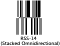 RSS-14 Stacked