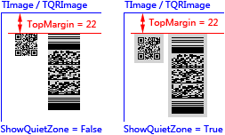 TopMargin property (Orientation = boBottomTop)