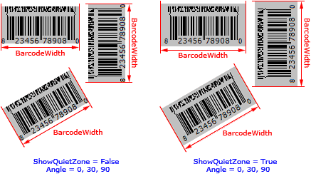 BarcodeWidth parameter (CC-A, CC-B; TextAlignment = taCustom)