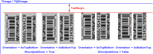 TopMargin property (CC-A, CC-B, CC-C; TextAlignment = taCustom; Text exceeds bounds)